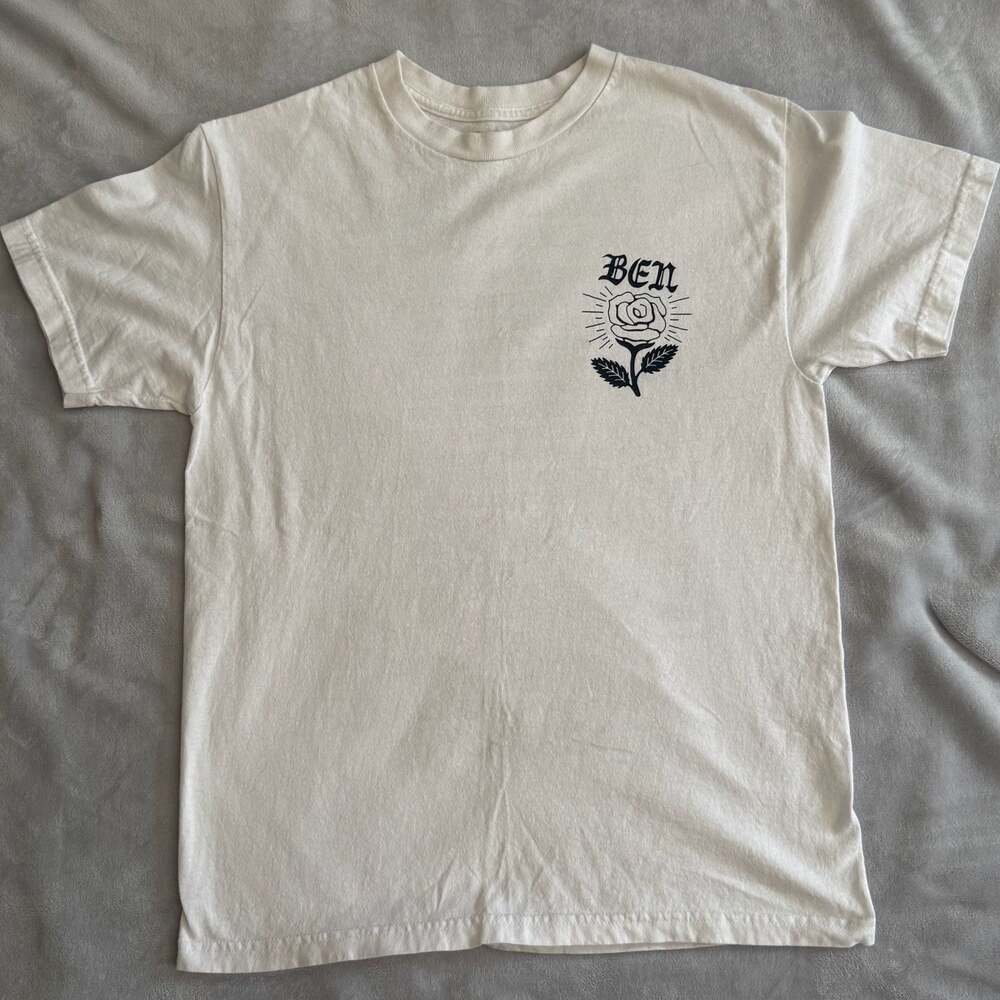 Macklemore The Ben Tour 2023 White Tee Medium